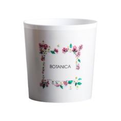 Кашпо Дарите счастье Botanica 14х14х14 см белый