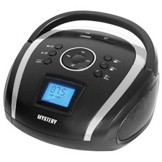 Магнитола Mystery BM-6004UB черный/серебристый