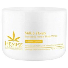 Hempz Скраб для тела Молоко и мед, 176 г