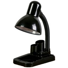 Настольная лампа RISALUX Мудрец 4063990 черный, 40 Вт