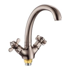 Смеситель для кухни (мойки) Potato P42303-1 двухрычажный