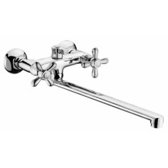 Смеситель универсальный Potato P23302 двухрычажный