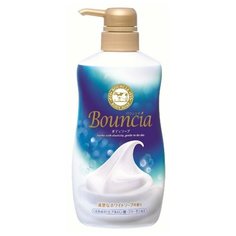 Мыло жидкое Cow Brand Bouncia Увлажняющее со сливками, 500 мл