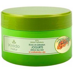 Йогурт для тела Dzintars Kredo Natur для лица и тела с облепиховым маслом, 250 мл