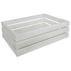 Ящик для хранения и декорирования средний белый Мастер Рио