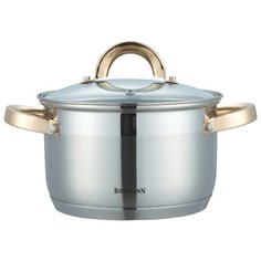 Кастрюля BOHMANN BH - 1416 G. Диаметр 16 см, объем 2,1 л
