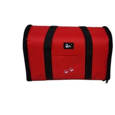 Переноска Lilli Pet Praha для животных, размер L, 44х26х28см, красная