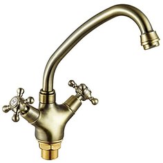 Смеситель для кухни (мойки) Potato P4160-2 двухрычажный