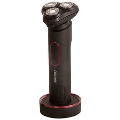 Бритва электрическая Pioneer BS003 для сухого бритья, 2 триммера, USB-кабель, подставка, щеточка, 5 Вт