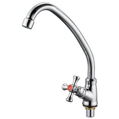 G-Lauf Смеситель для кухни (мойки) с высоким поворотным изливом, хромированный, QTZ14