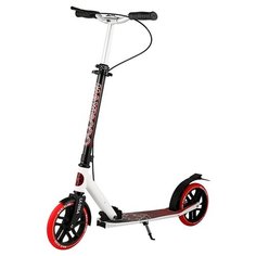 Самокат Двухколесный Складной Maxiscoo LX-205A (2021) с Ручным Тормозом, Красный MSC-LX205A-R