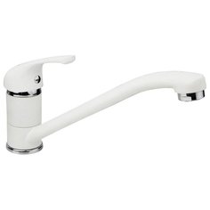 Смеситель для кухни (мойки) "Юкинокс" 41109 гранит 07/Белый Ukinox