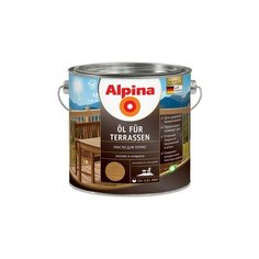 ALPINA OL FUR TERRASEN масло для террас, темный (2,5л)