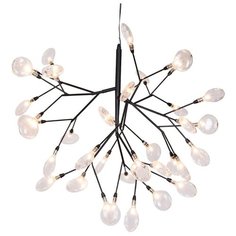 Люстра подвесная Crystal Lux EVITA SP36 BLACK/TRANSPARENT