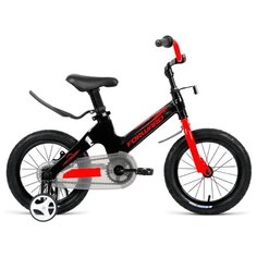 Велосипед детский 14" Forward Cosmo MG 2021 год, Черный/Красный/1BKW1K7A1007