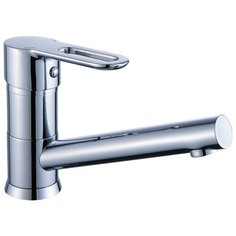 Diadonna Смеситель для кухни (мойки) латунный с поворотным изливом 360 градусов, хромированный, D113