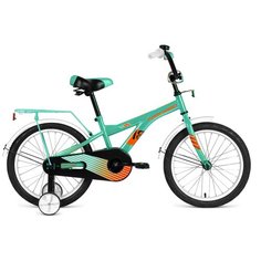 Велосипед 18" Forward Crocky 20-21г, бирюзовый/оранжевый