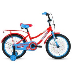Велосипед 18" Forward Funky 20-21г, Красный/Голубой/1BKW1K1D1025