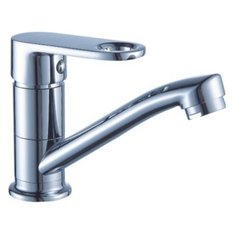 Diadonna Смеситель для кухни (мойки) латунный с поворотным изливом, хромированный