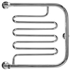 TERMINUS Полотенцесушитель водяной из нержавеющей стали с боковым подключением, 500х700мм, Фокстрот Лиана, Россия