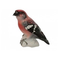 Скульптура. Императорский фарфоровый завод. Клест Белокрылый. 9 см.