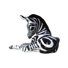 Скульптура. Императорский фарфоровый завод. Зебра. 14,3 см.