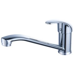 Diadonna Смеситель для кухни (мойки) латунный с длинным поворотным изливом 360 градусов, хромированный, D101