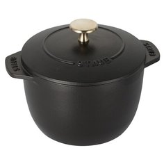 Кокот для риса (1,5 л.),16 см, черный, Staub