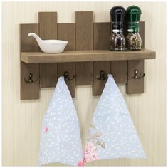 Полка кухонная с крючками «Компакт» Мастер Рио