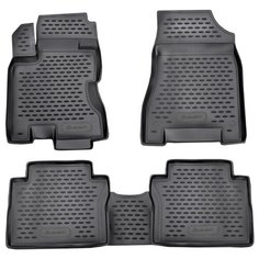 Комплект ковриков салона ELEMENT NLC.41.14.210k для Renault Koleos 3 шт. черный