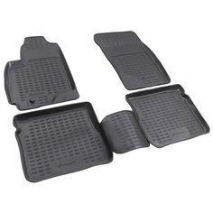 Комплект ковриков салона ELEMENT NLC.35.04.210 для Mitsubishi Outlander 4 шт. черный