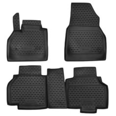 Комплект ковриков салона ELEMENT NLC.41.24.210k для Renault Kangoo 4 шт. черный