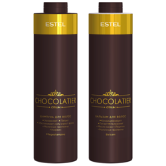 Комплект Estel Professional CHOCOLATIER (шампунь 1000 мл + бальзам 1000 мл)