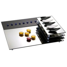 Поднос зеркальный на ножках GN1/1 53х32.5 см APS