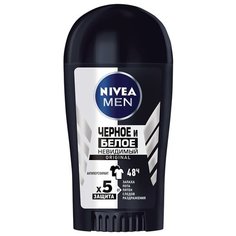 Антиперспирант стик Nivea Men Невидимый для черного и белого, 40 мл