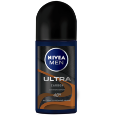 Антиперспирант ролик Nivea Men Ultra Carbon, 50 мл