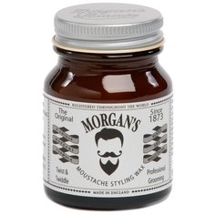 Morgans Воск для усов Twist & Twiddle Moustache Wax, 50 г