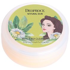 Deoproce очищающий крем Natural Skin Real Easy Cleaning, 100 г