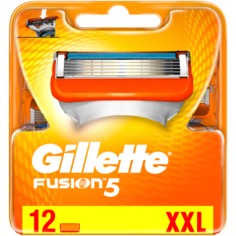 Сменные кассеты Gillette Fusion5, 12 шт.