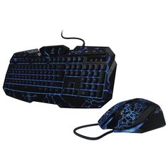 Клавиатура и мышь HAMA uRage Illumination Black USB