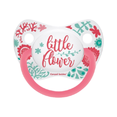 Пустышка силиконовая ортодонтическая Canpol Babies Wild Nature 6-18 м, коралловый