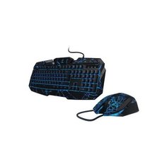 Клавиатура + мышь Hama uRage Illumination клав:черный мышь:черный USB Gamer LED