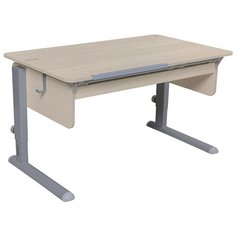 Стол детский Астек-Элара Лидер с ящиком 120x72 см береза/серый