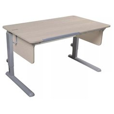 Стол детский Астек-Элара Лидер без ящика 120x72 см береза/серый