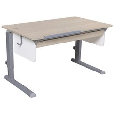 Стол детский Астек-Элара Лидер с ящиком 120x72 см береза/белый/серый