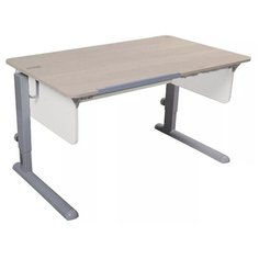 Стол детский Астек-Элара Лидер без ящика 120x72 см береза/рамух/серый
