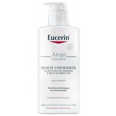 Eucerin, "AtopiCONTROL" очищающее масло для душа.