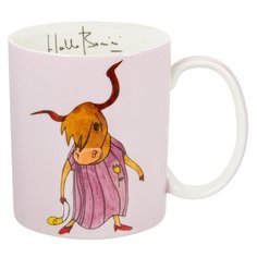 Кружка FANCY BULLS "СТИЛЯГИ" 270 мл. в подарочной коробке (розовый)