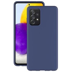 Чехол накладка для Samsung Galaxy A72 (2021) / Самсунг А72, синий Deppa