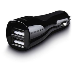 Автомобильное зар./устр. Hama H-173609 2.4A+2.4A универсальное черный (00173609)